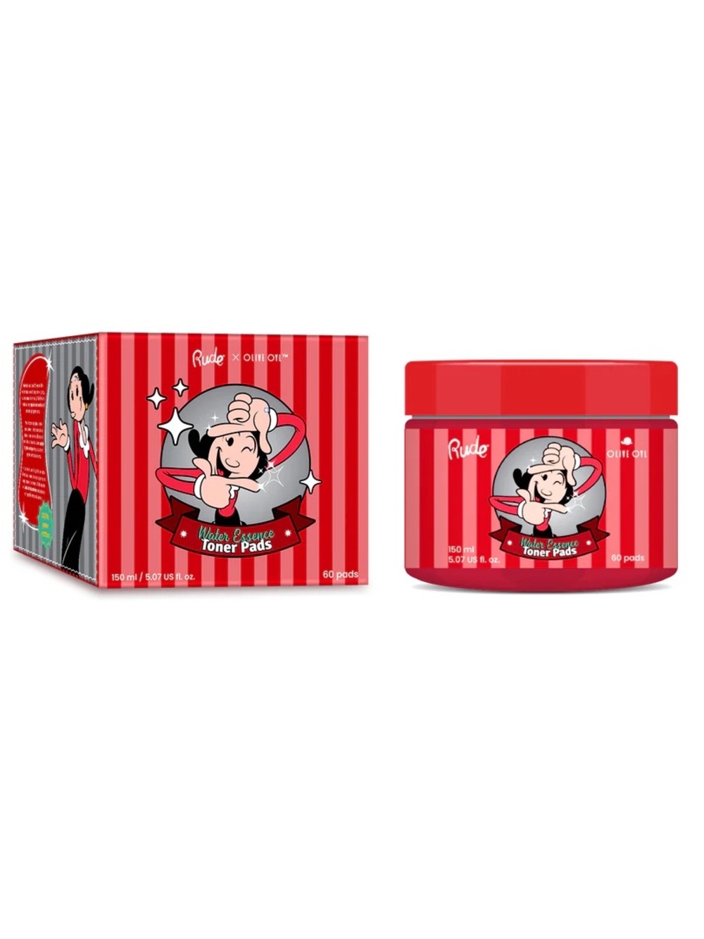 Rude Water Essence Brightning Toner Pads - 60